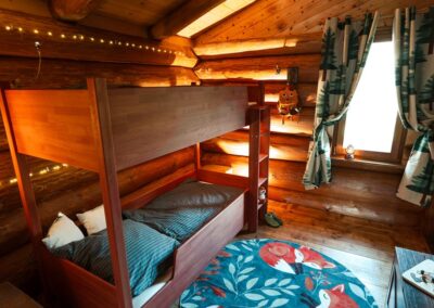 Waldkinderzimmer im Blockhaus Mirabella in St Englmar